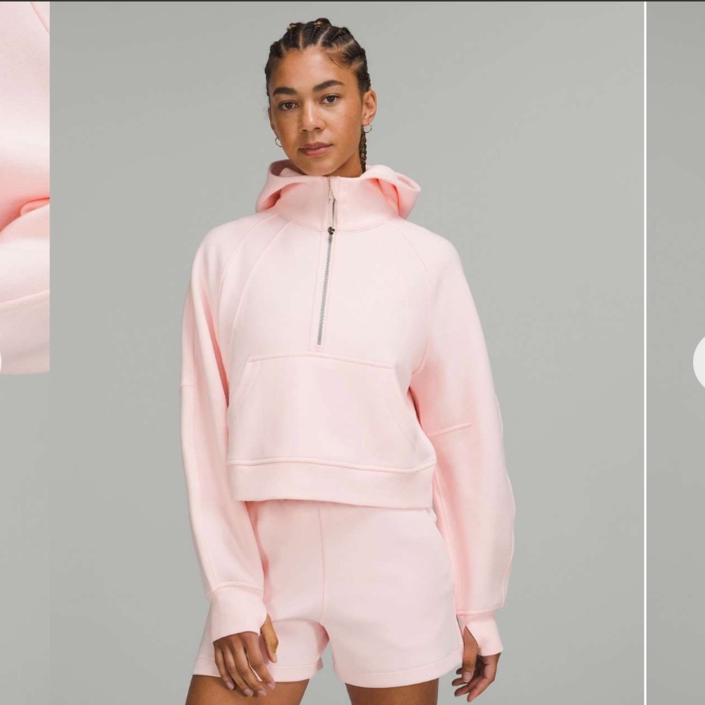 STRAWBERRY MILKSHAKE 1/2 ZIP SCUBA SIZE XS/S